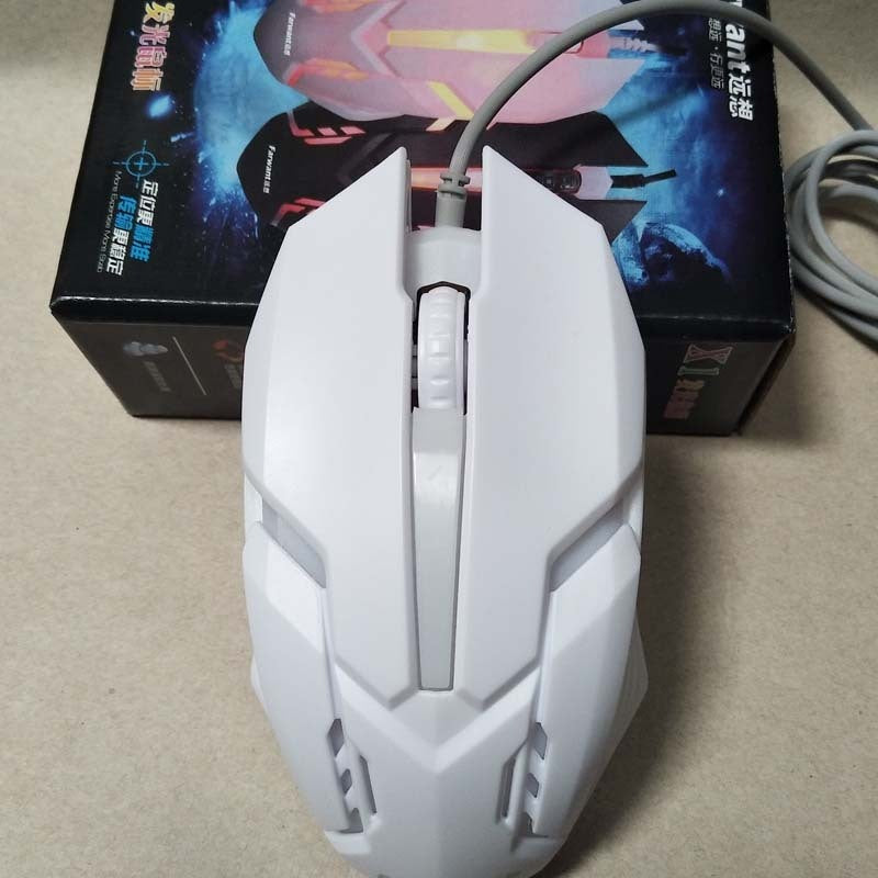 Wired Photoelectric Computer Office Home Gaming Light-Transmitting Mouse