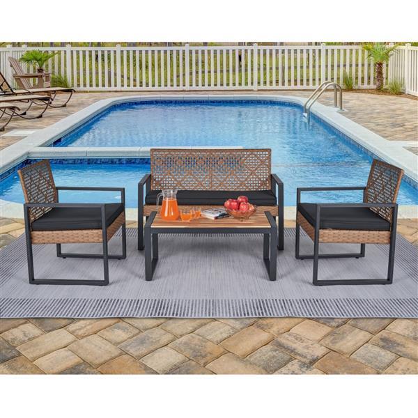 4-piece Patio Furniture Set