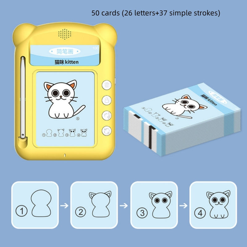 Educational Bilingual Card Early Education Learning Machine