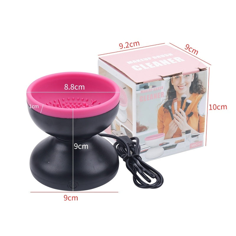 Electric Makeup Brush Cleaner Machine Portable Automatic USB Cosmetic Brush