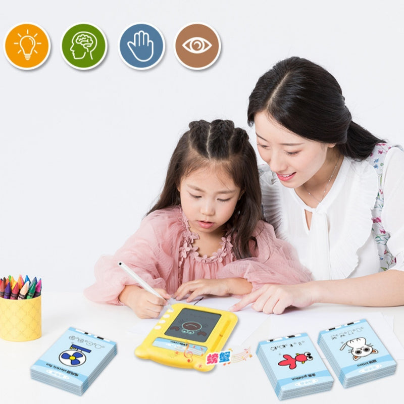 Educational Bilingual Card Early Education Learning Machine