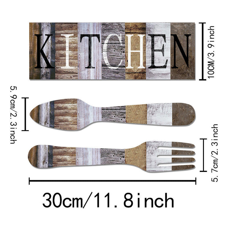 Home Decor Wooden Sign Pendant Kitchen Dining Room