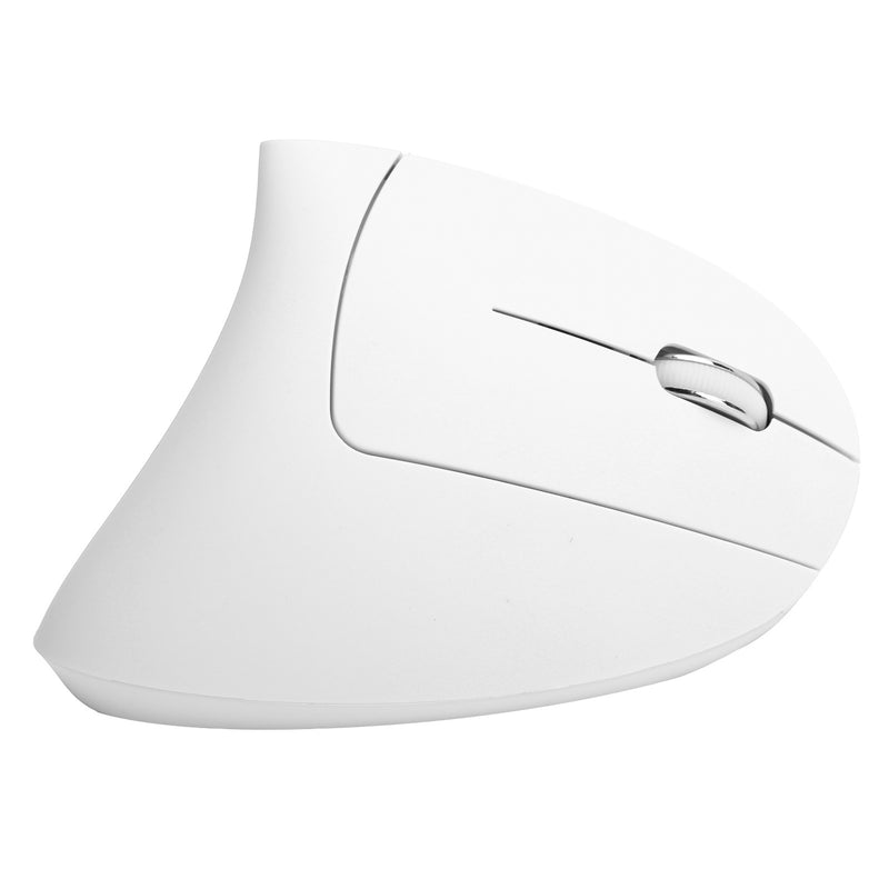 Vertical Mouse USB Wireless Office Gaming Rechargeable Computer Accessories H1 2.4GWhite