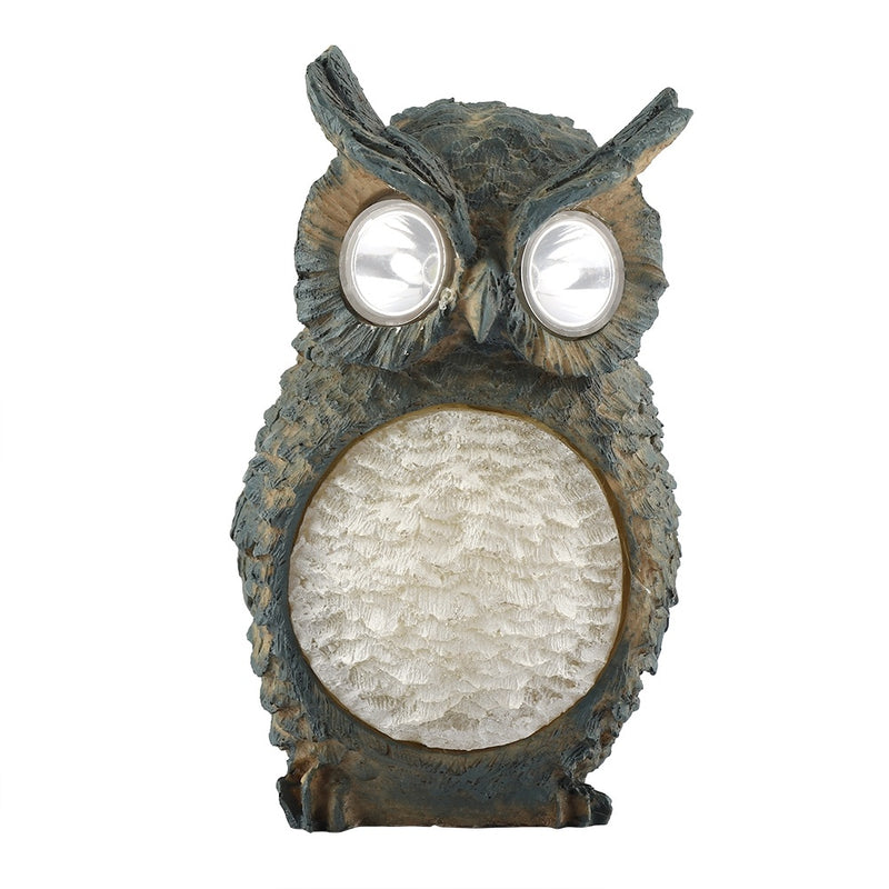 Cute Owl shaped LED Solar Lawn Light Decoration Lamp for Garden Yard Pathway Patio